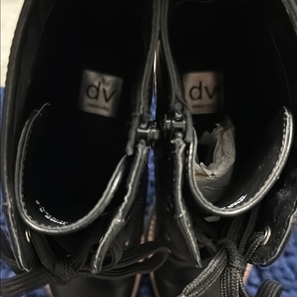 DV by Dolce Vita Black Combat Boots